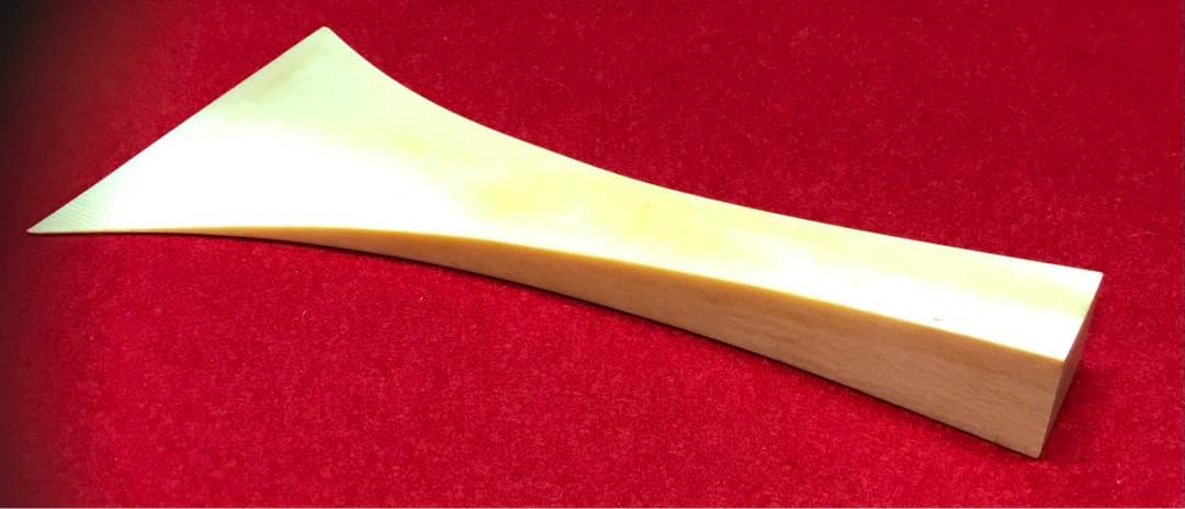 三味線撥114天然素材マンモス/三味線/弦楽器/バチ