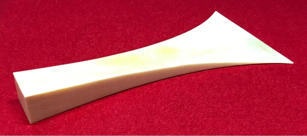 三味線撥114天然素材マンモス/三味線/弦楽器/バチ