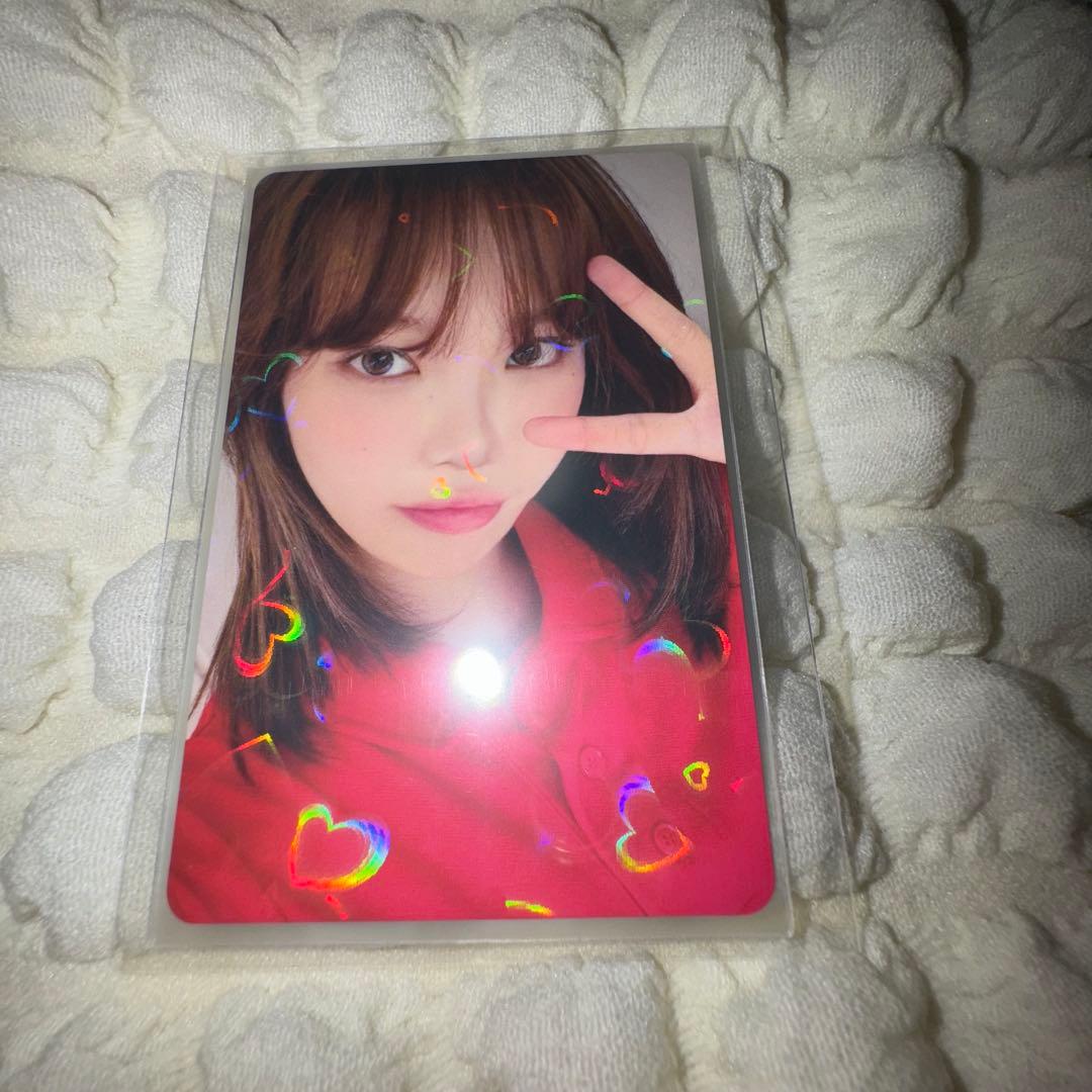 lesserafim spaghetti チェウォン ユニバ特典 トレカ - メルカリ