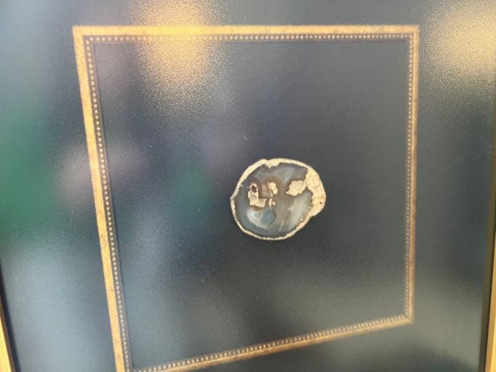 【壁掛けOK！】ストーンオブジェ/モダンインテリア