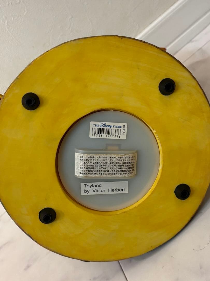 Disney【ピノキオ】スノーグローブドーム オルゴール付