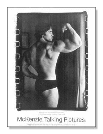 額装済/アーノルド・シュワルツェネッガー/ロジャー マッケンジー/アートポスター