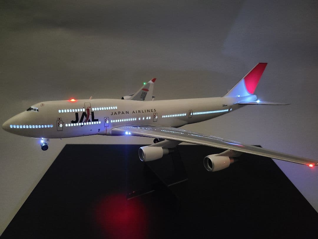 JAL BOEING 747-400 LED仕様 完成品