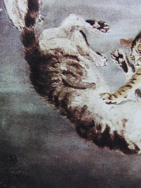 藤田嗣治、猫、超希少画集画、新品額装付 - メルカリ