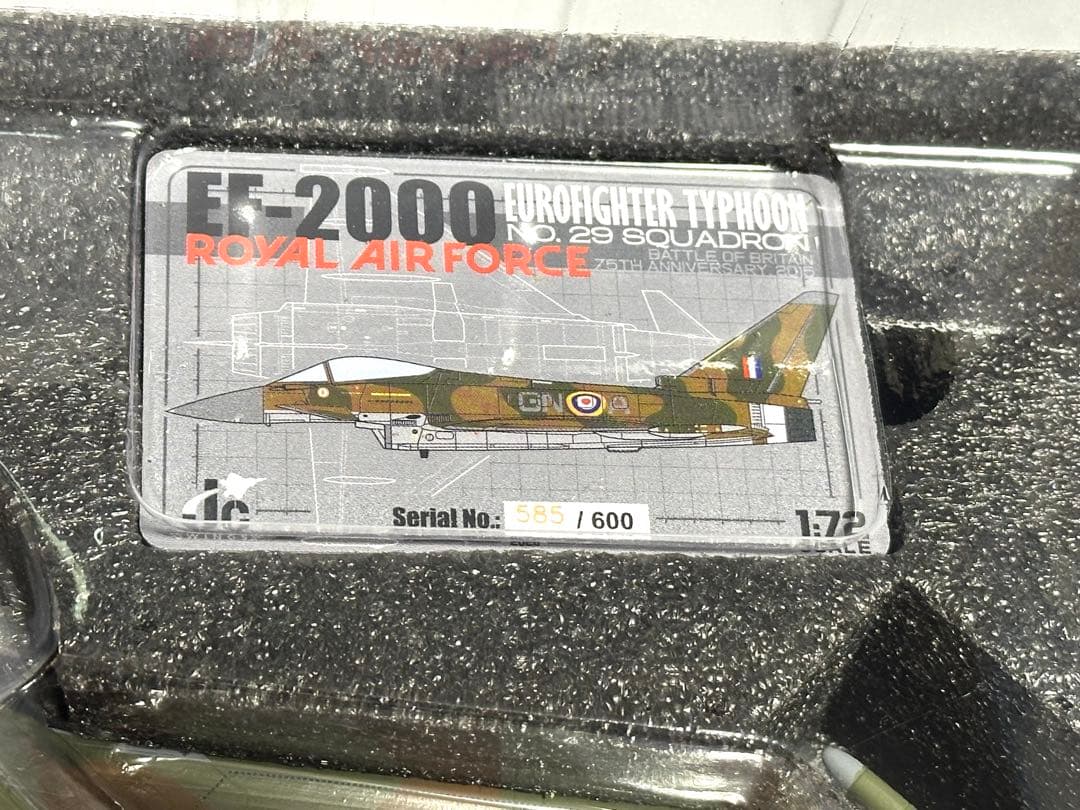 航空機・ヘリコプター JCWings 1/72 EF-2000 Eurofighter Typhoon