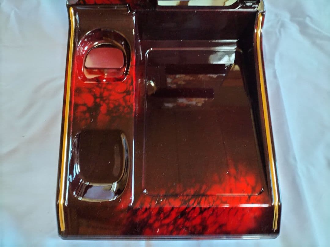 29新品未使用　電話台時計オルゴール付き