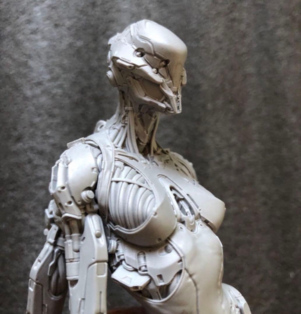 四刃カマキリ女王GK未塗装ホワイトキット