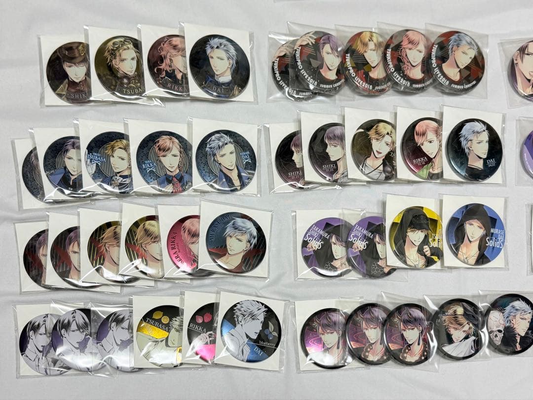 SQ缶バッジセット