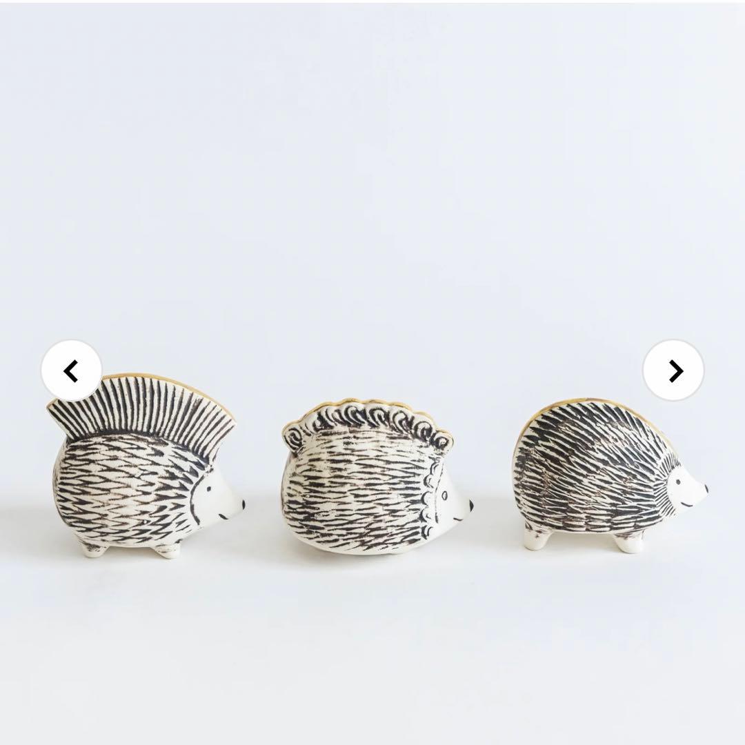 リサラーソン　金のはりねずみ3兄弟セット