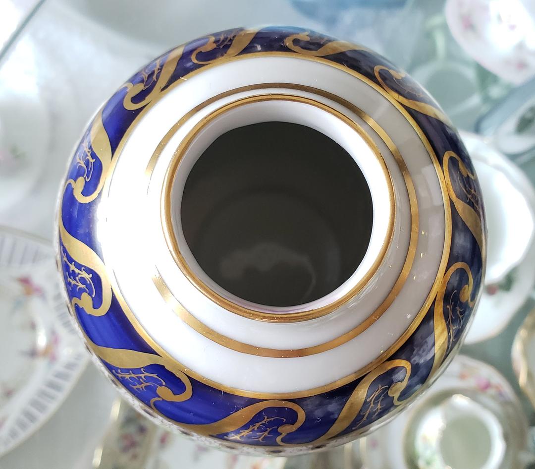 希少 ドレスデン カールティーメ工房 ティーキャディ アンティーク