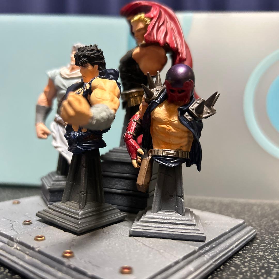 北斗の拳 海洋堂究極胸像フィギュア第1弾【北斗神拳編】4種連結品