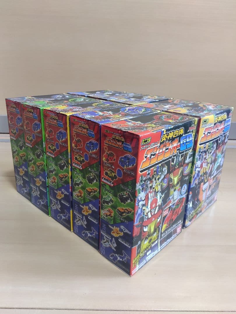 ミニプラ 炎神合体エンジンオーG9 10個入りコンプリート未開封