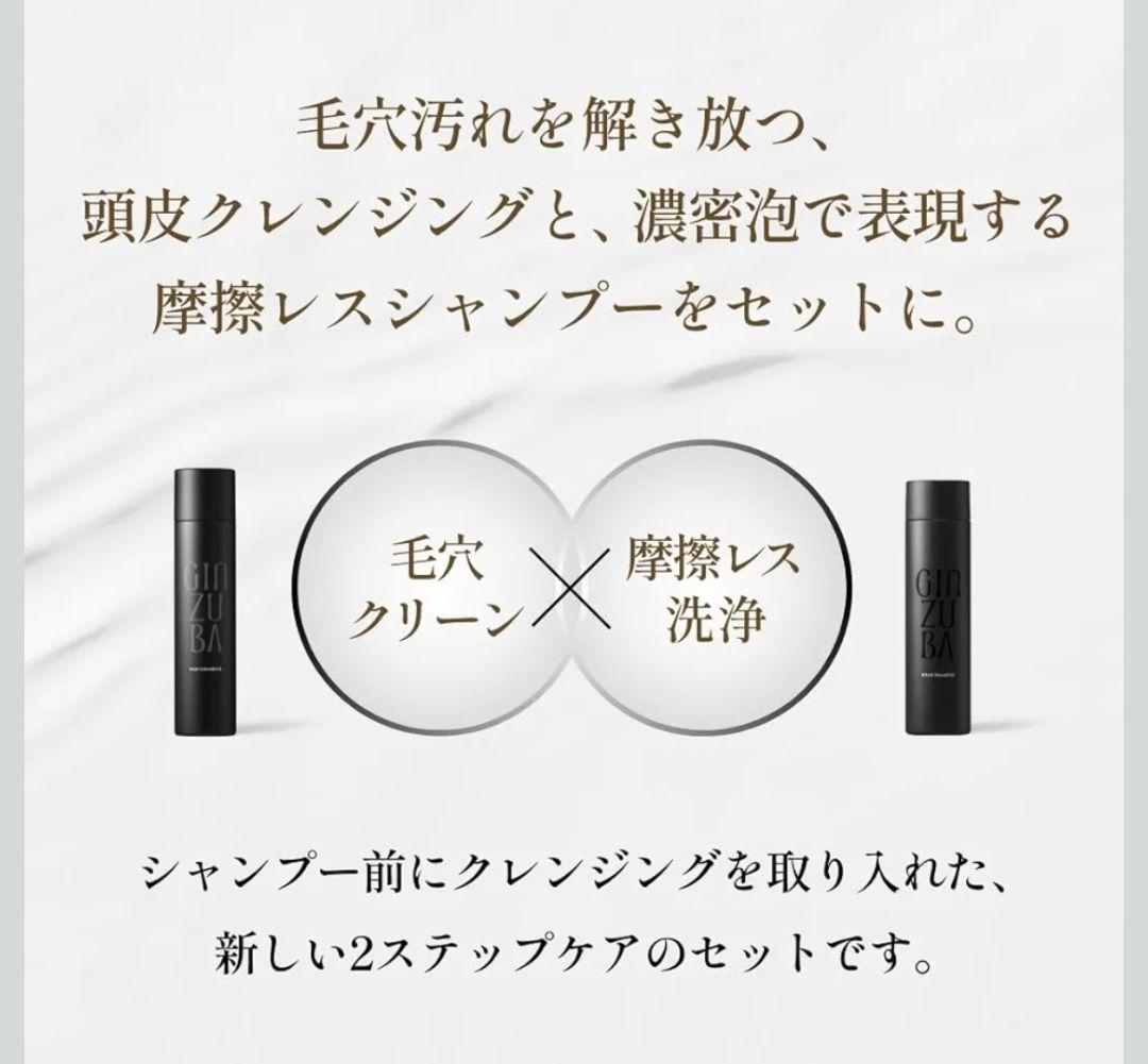 GINZUBA ヘアクレンジング リペアシャンプー セット