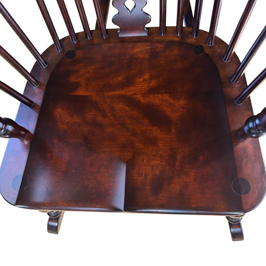 刻印有り 松本民芸家具 W型 ロッキングチェア ミズメザクラ