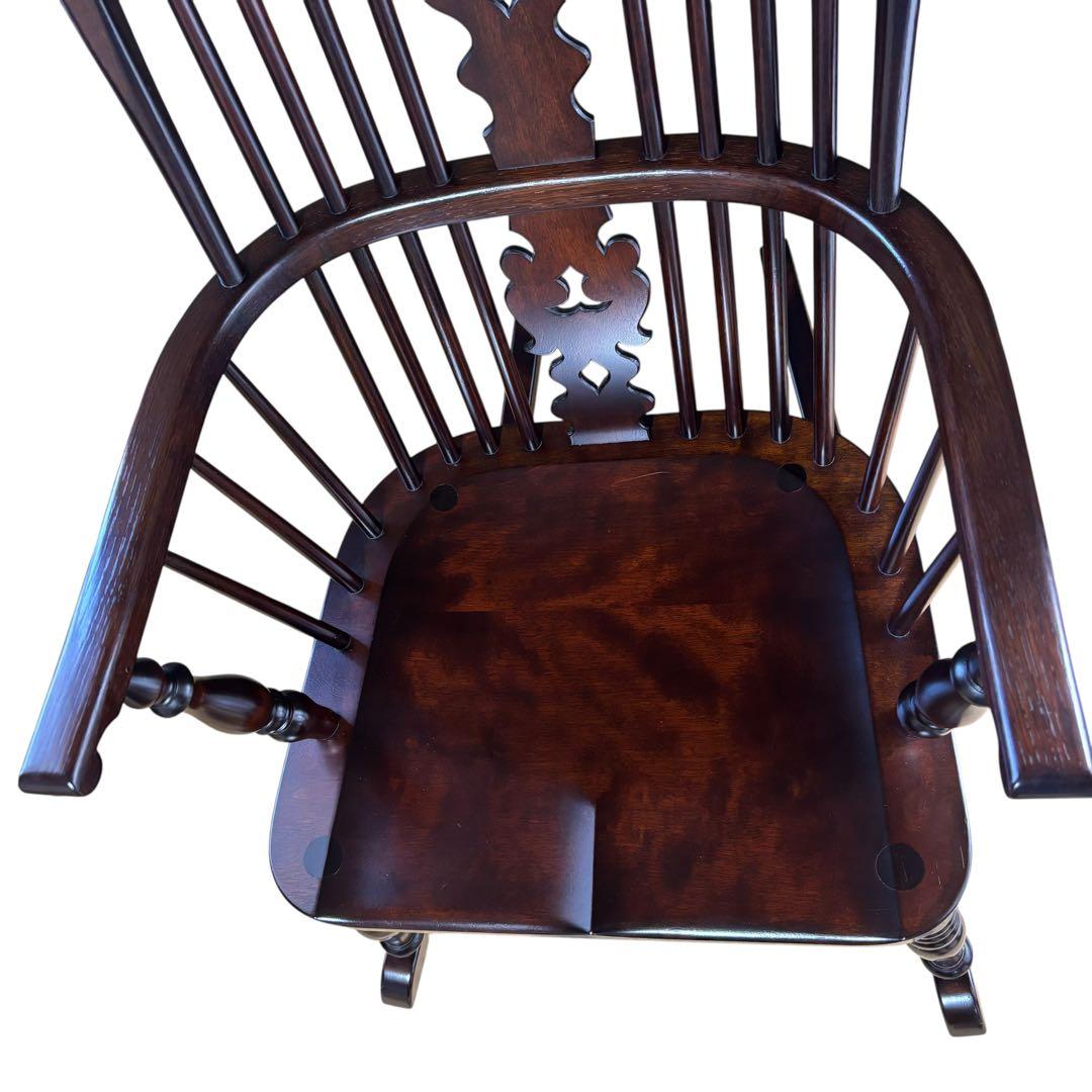 刻印有り 松本民芸家具 W型 ロッキングチェア ミズメザクラ