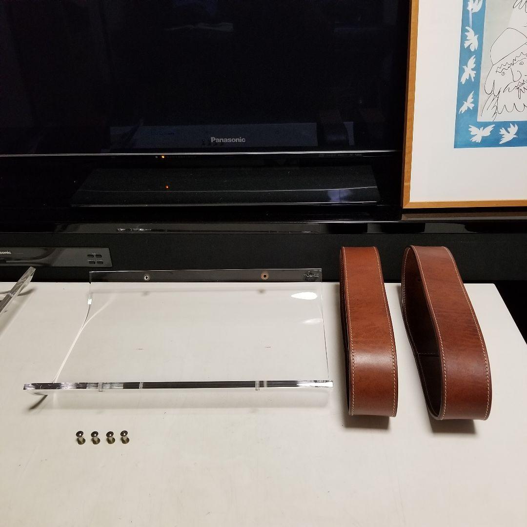 ポストモダン　イタリア製　メゾン　工房　牛革　アクリル　デザイナーズ　ラック