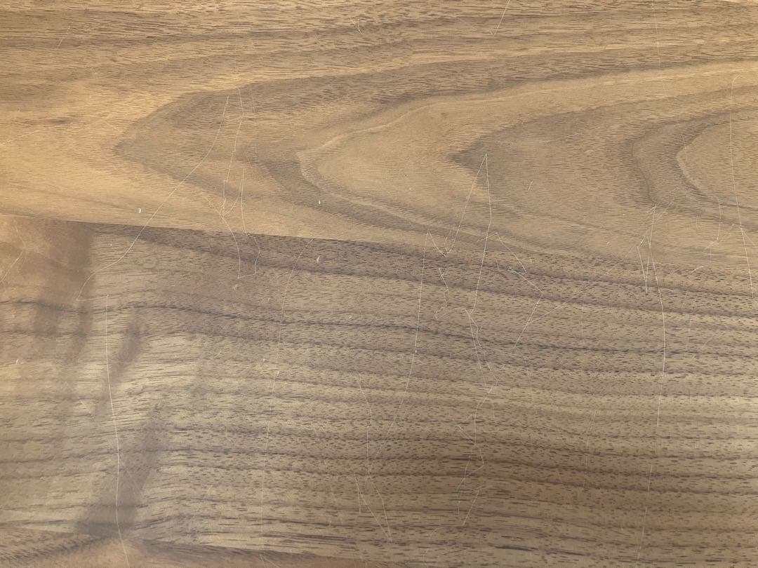 カリモク ローテーブル　ウォールナット 下棚付き