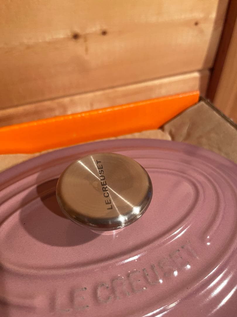 LE CREUSET ホーロー鍋 パープル　17cm MAUVE PINK