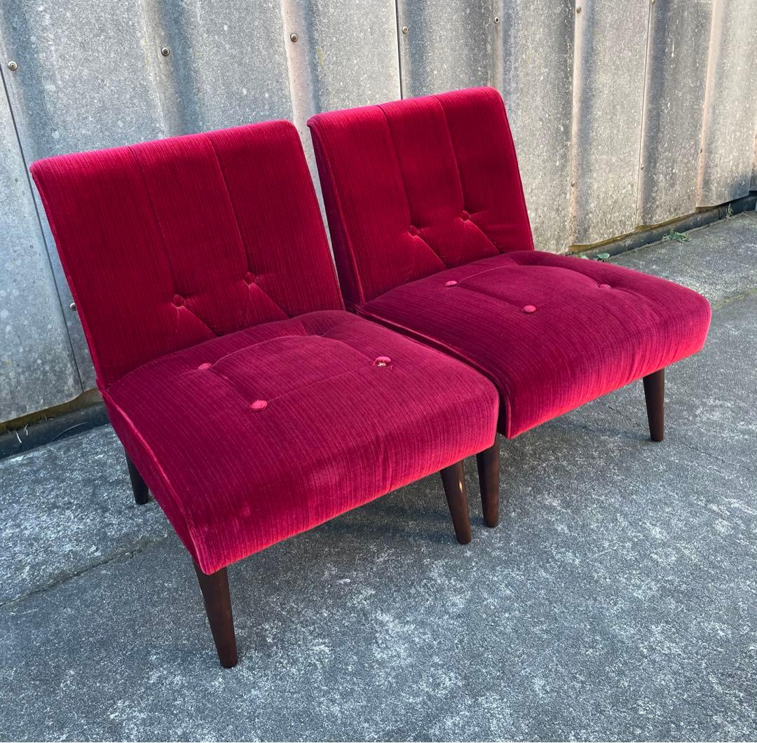 モリシゲ家具/MORISHIGE/オリーブ印/高級家具/1Pソファ/②