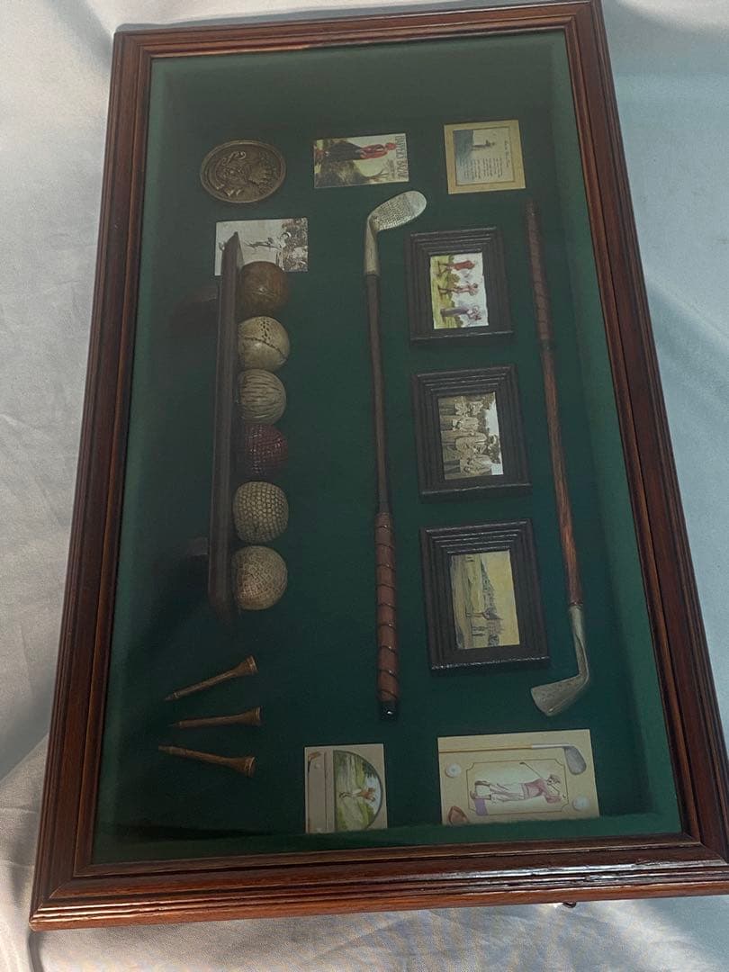 2295❣️ アンティーク　ゴルフ　オブジェ　壁掛け