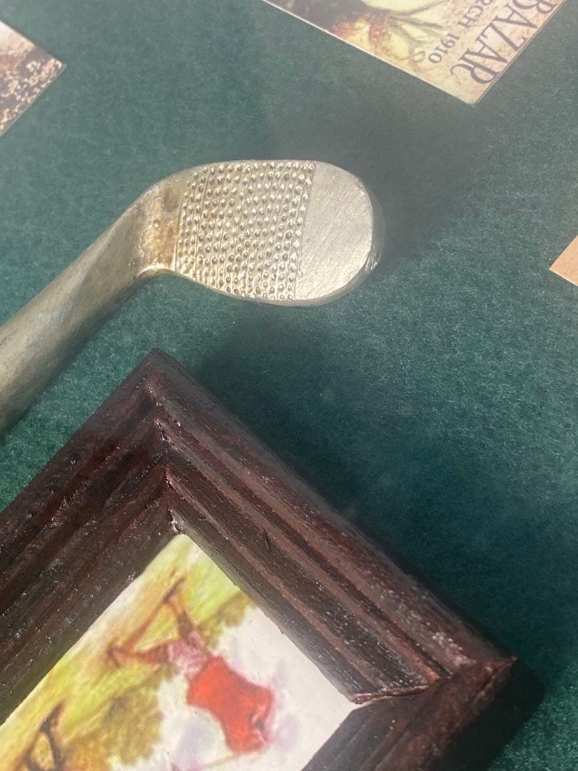 2295❣️ アンティーク　ゴルフ　オブジェ　壁掛け