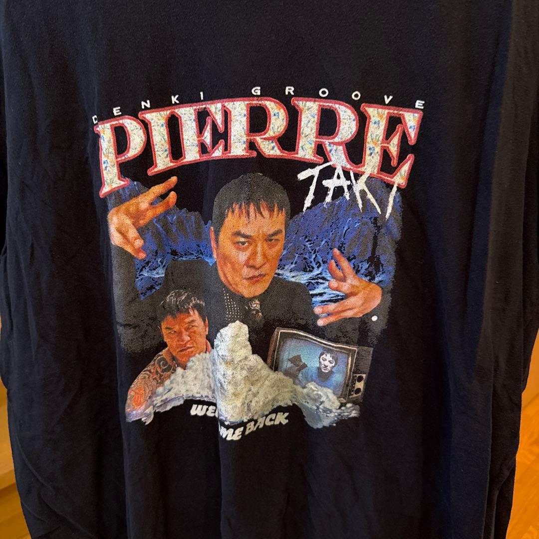 ピエール瀧 オリジナル ブラック Tシャツ XL - メルカリ