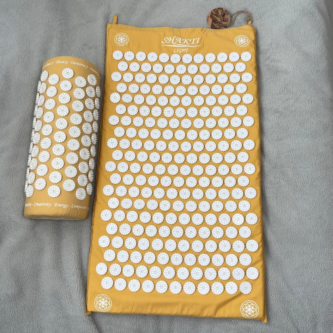 正規品】シャクティマット セット イエロー Shakti ライト - メルカリ