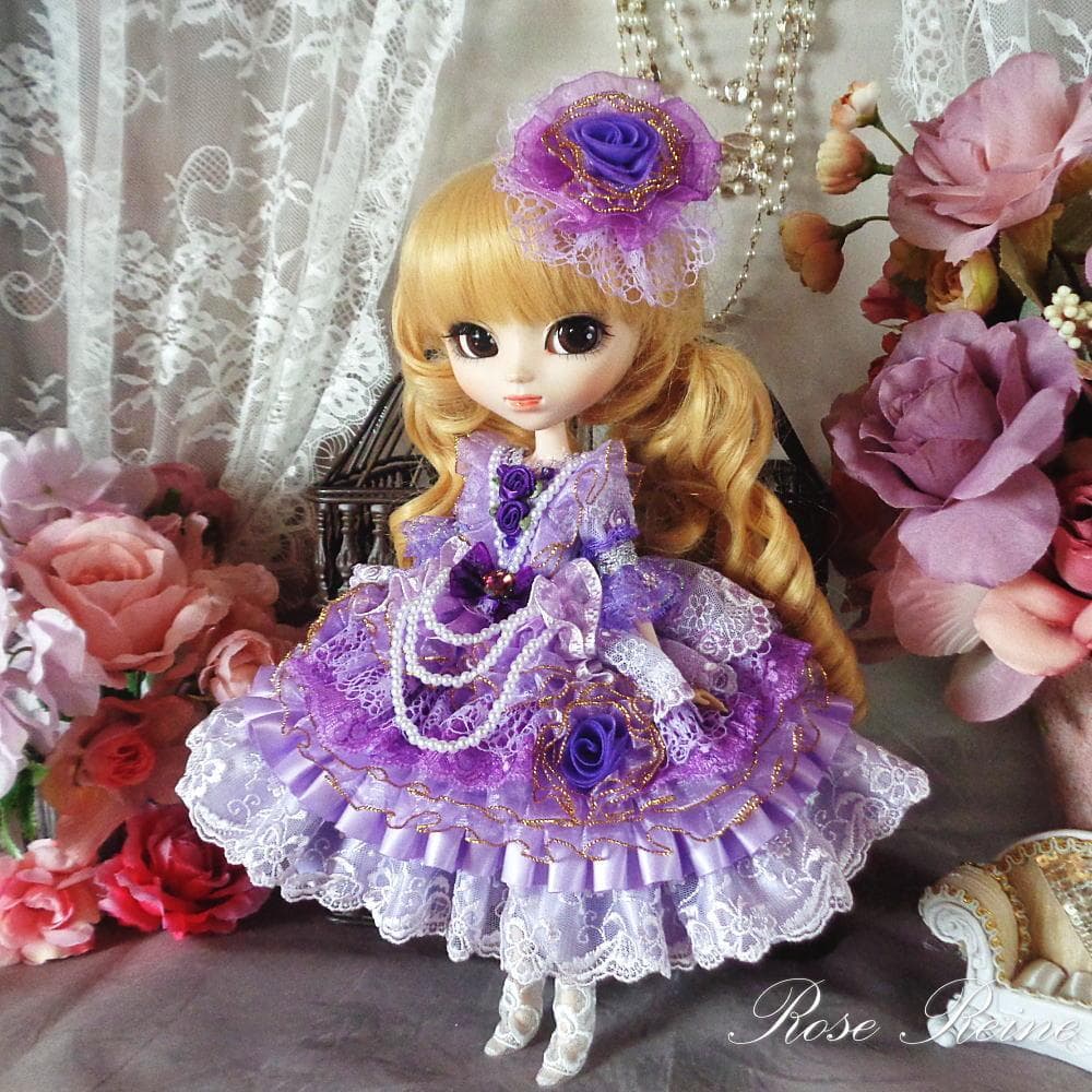 ★初売りセール ロリータロマンス アメジストフェアリーグラデーションドールドレス