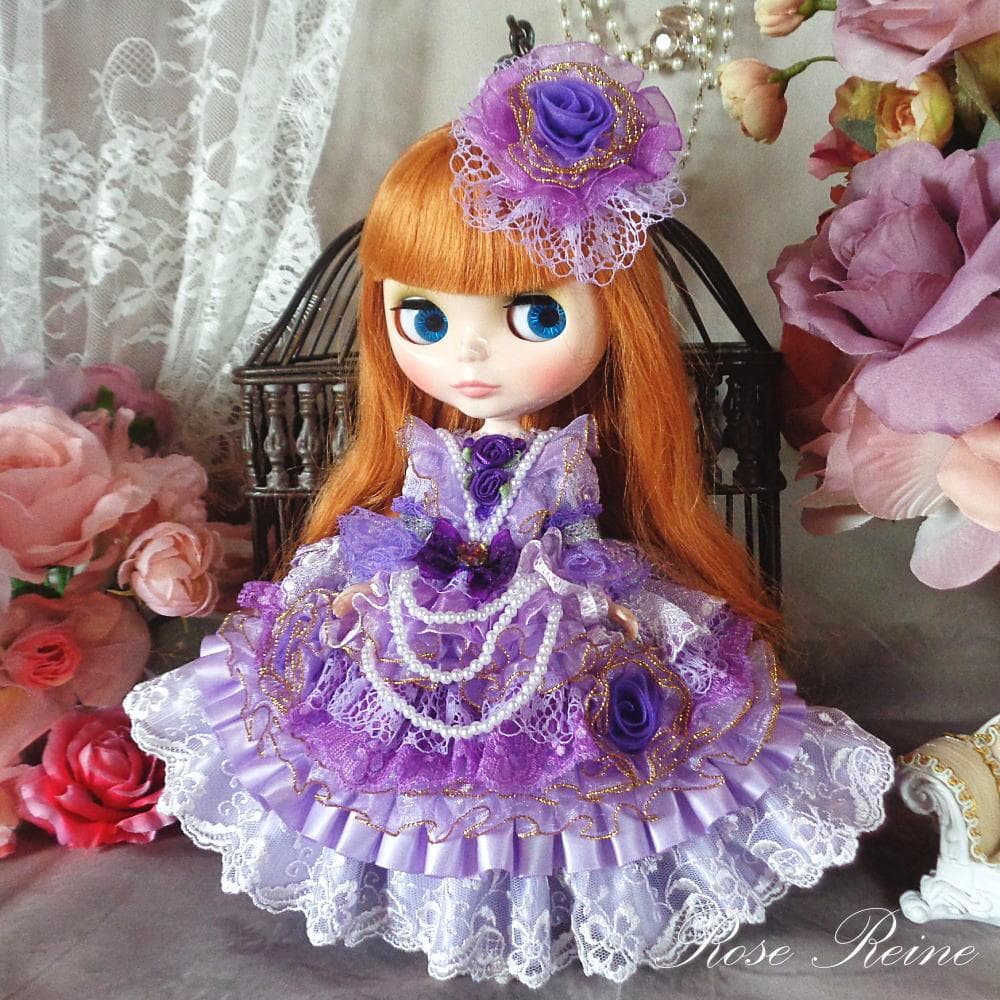 ★初売りセール ロリータロマンス アメジストフェアリーグラデーションドールドレス