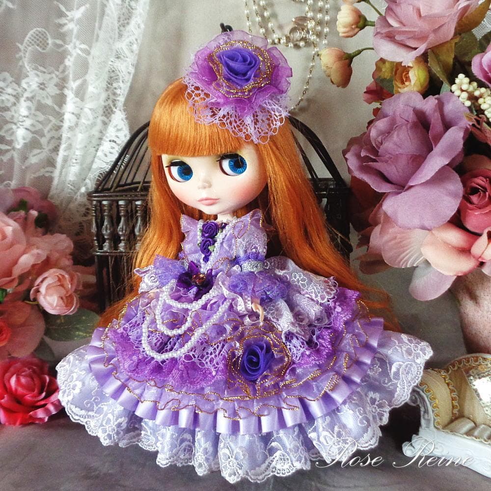 ★初売りセール ロリータロマンス アメジストフェアリーグラデーションドールドレス