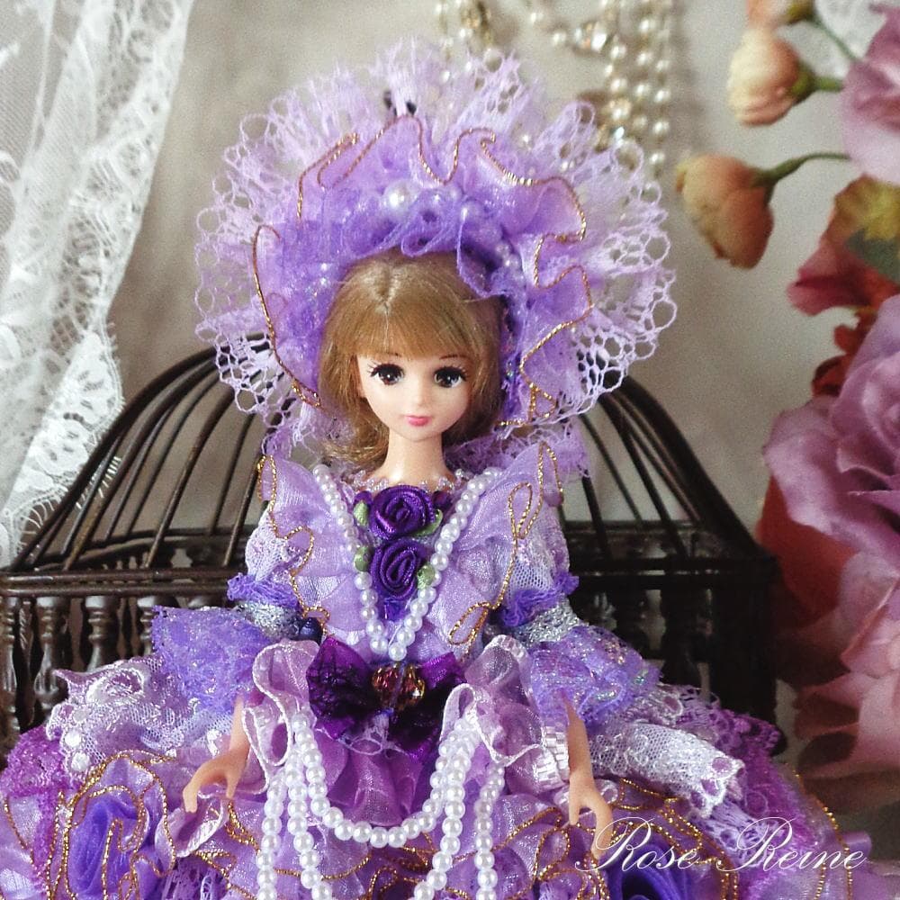 ★初売りセール ロリータロマンス アメジストフェアリーグラデーションドールドレス