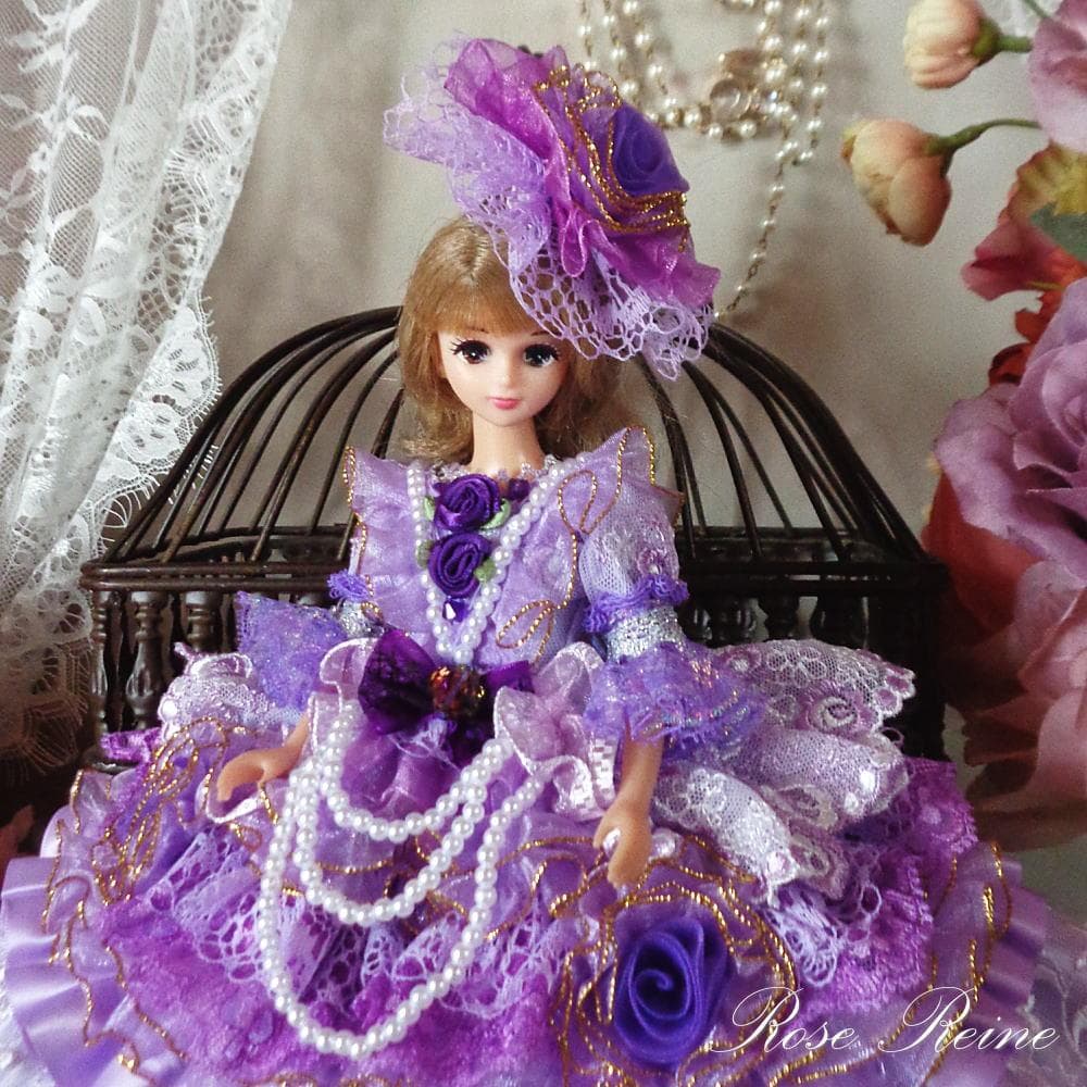 ★初売りセール ロリータロマンス アメジストフェアリーグラデーションドールドレス