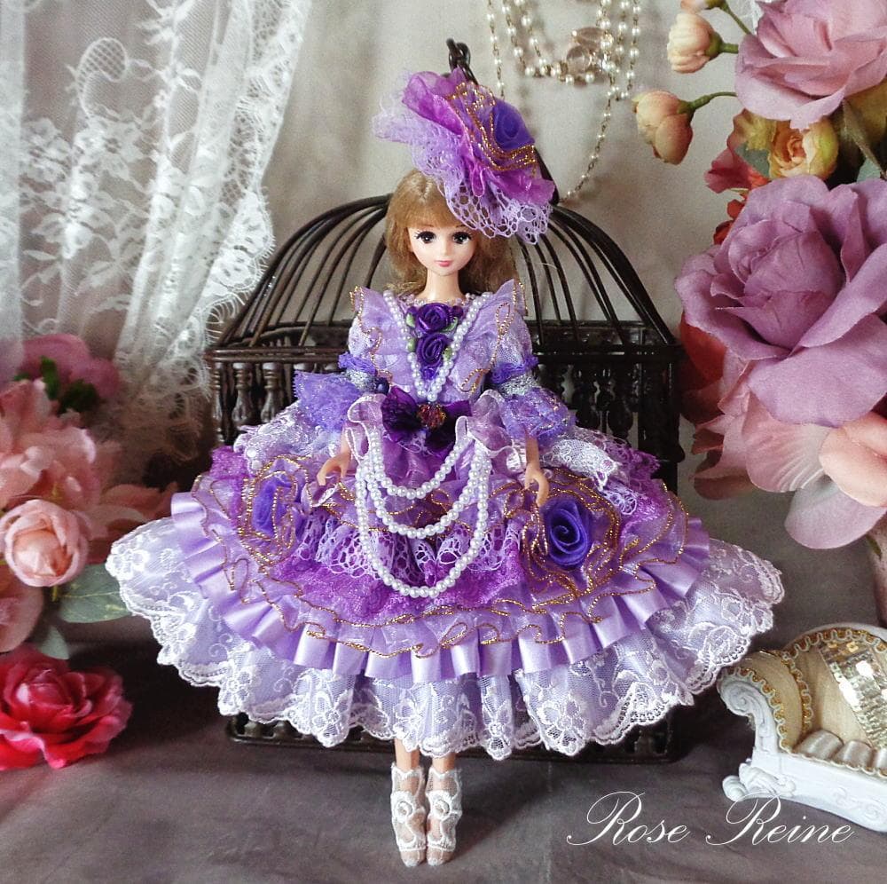 ★初売りセール ロリータロマンス アメジストフェアリーグラデーションドールドレス