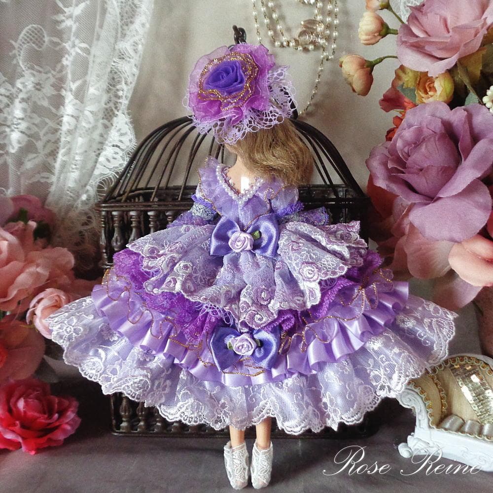★初売りセール ロリータロマンス アメジストフェアリーグラデーションドールドレス