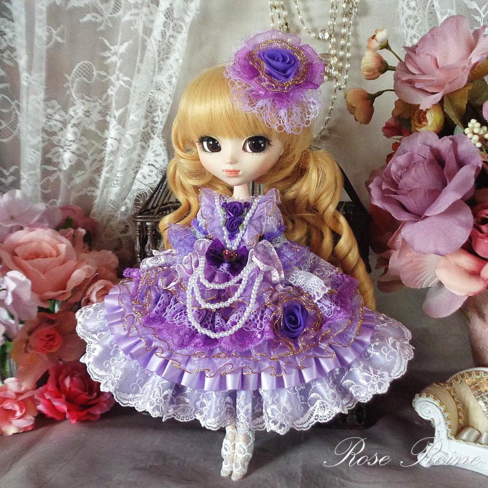 ★初売りセール ロリータロマンス アメジストフェアリーグラデーションドールドレス