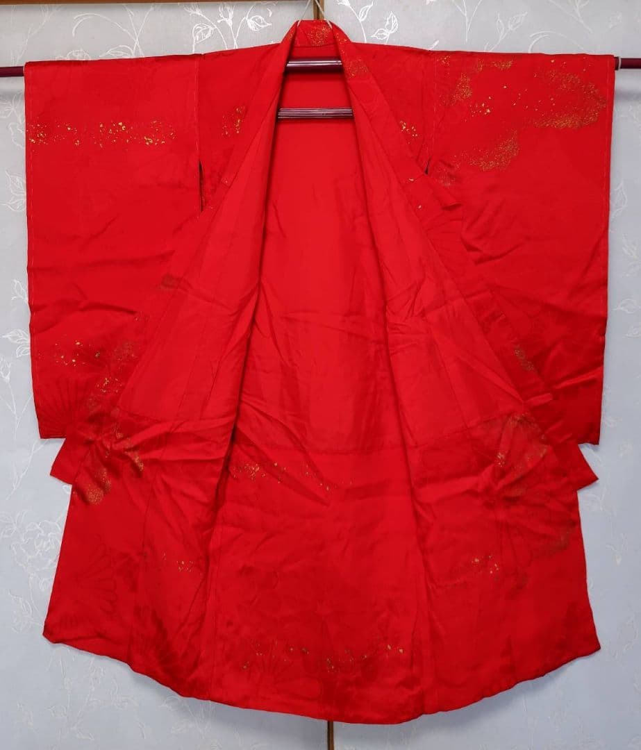 RK406アンティーク子供着物着丈93センチ裄丈40センチ3歳前後用綺麗美品正絹