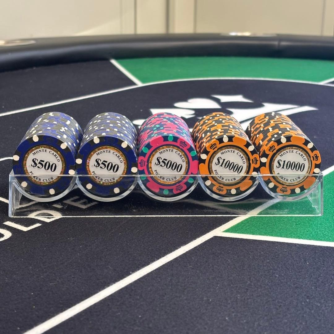 ◯送料込！設置対応◎ チップ付ノーリミットテキサスホールデム ポーカーテーブル