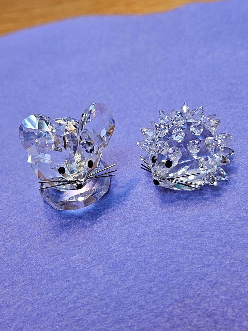 スワロフスキーの2匹のねずみ