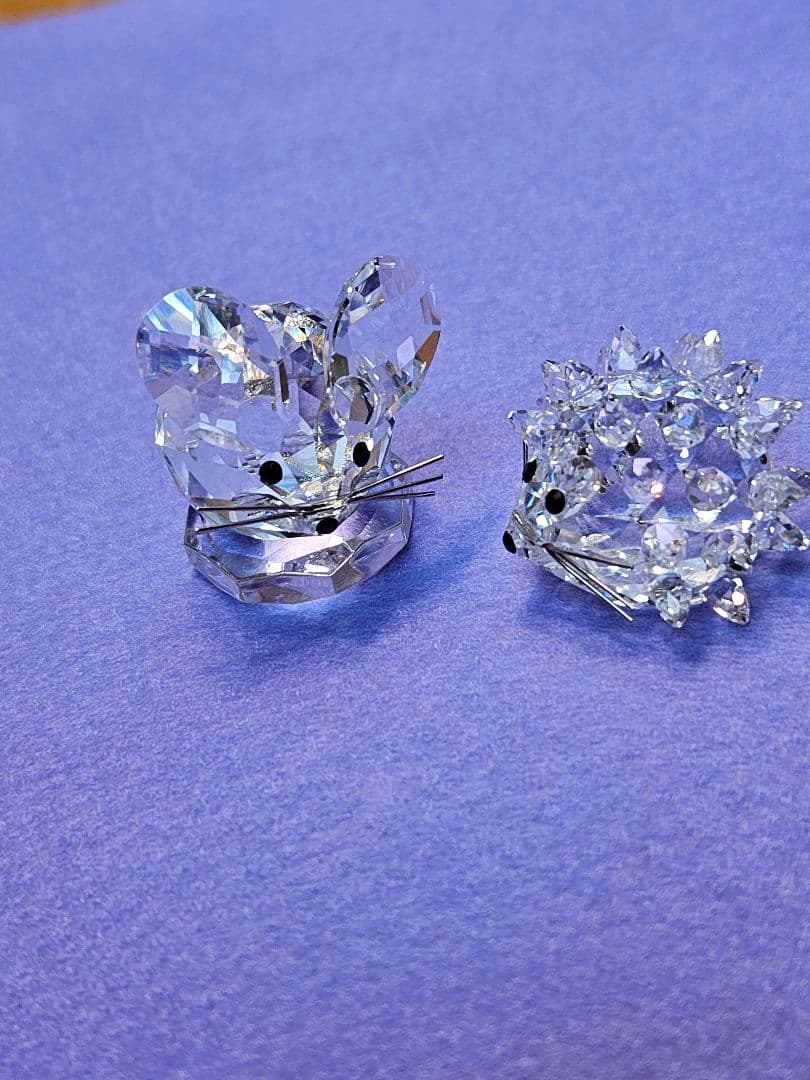 スワロフスキーの2匹のねずみ