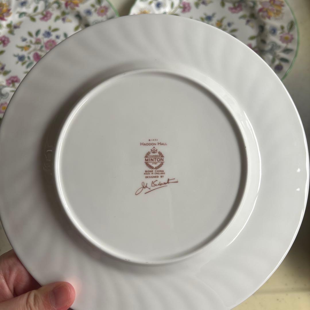 MINTON 5セット カップ&ソーサー 中皿