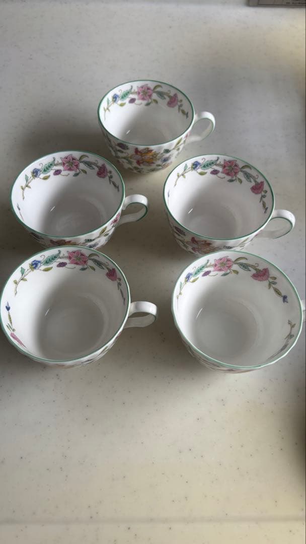 MINTON 5セット カップ&ソーサー 中皿