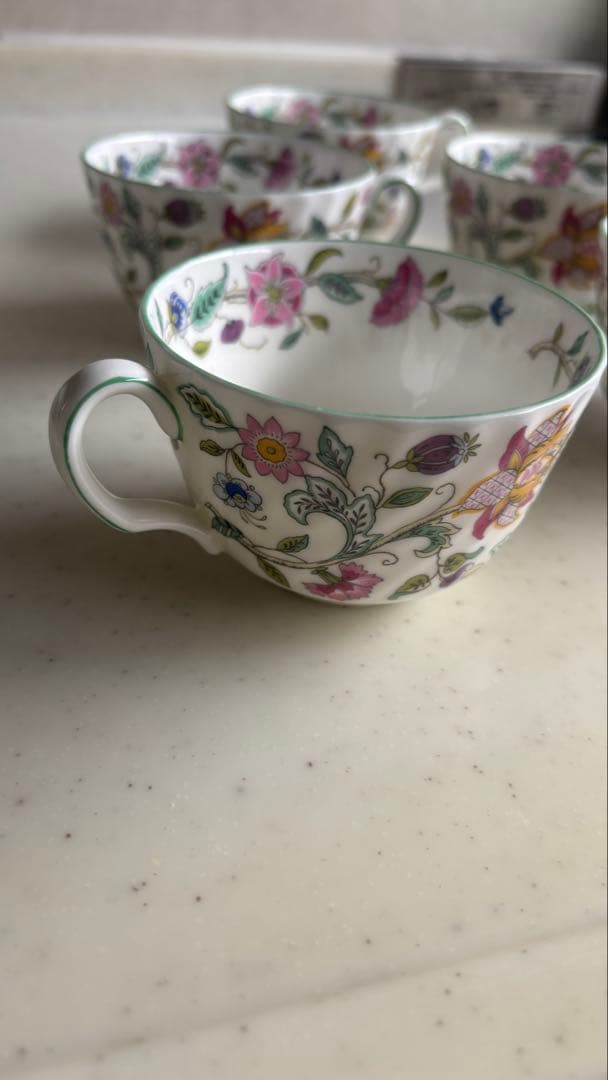 MINTON 5セット カップ&ソーサー 中皿