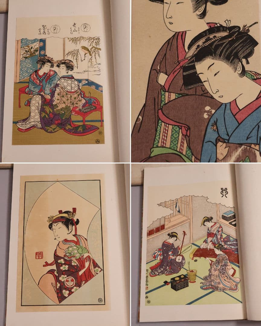 EDO-TOKYO MUSEIUM Digital Archives 【2】手摺木版画 大正 浮世風俗