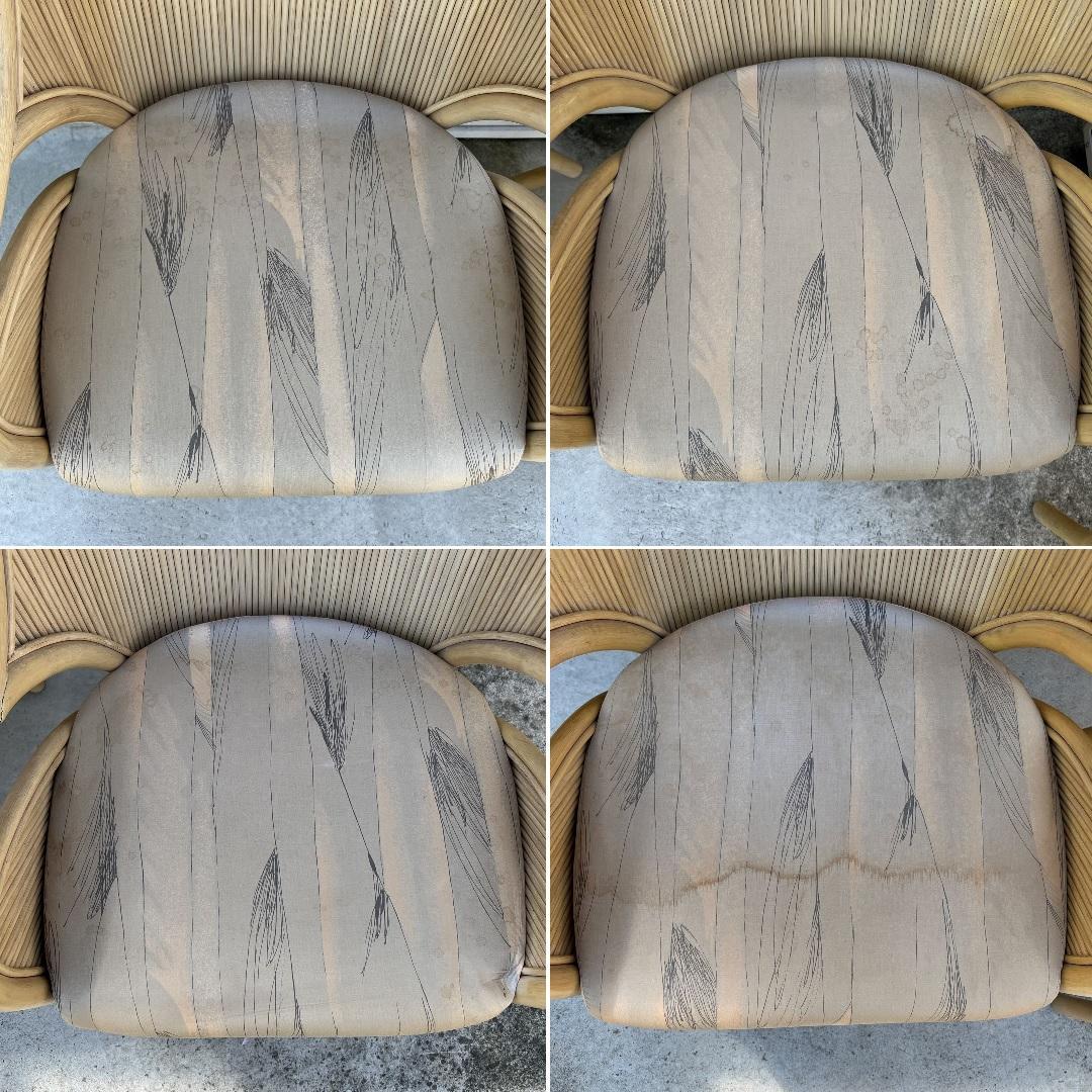 k376r120 リゾート風 ラタンのダイニングセット テーブル＆ソファチェア