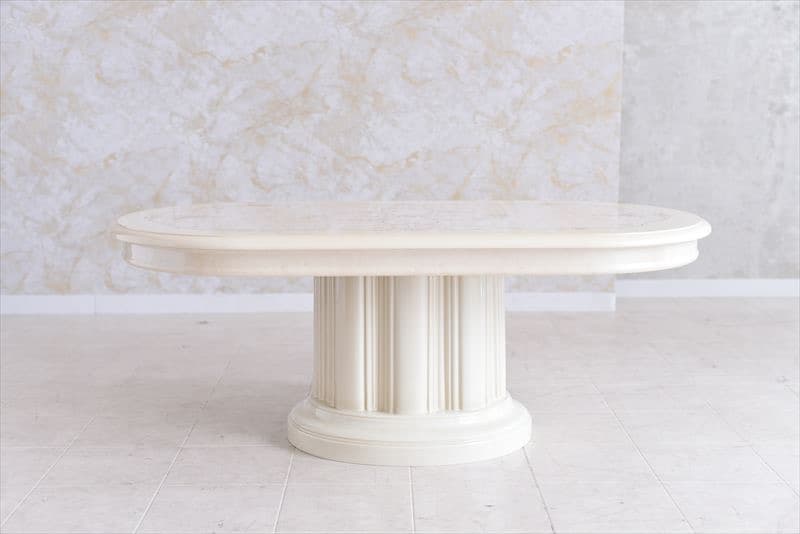 イタリア製 Saltarelli センターテーブル マーブルホワイト