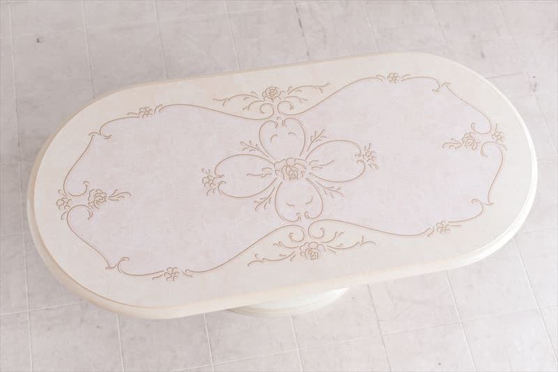 イタリア製 Saltarelli センターテーブル マーブルホワイト