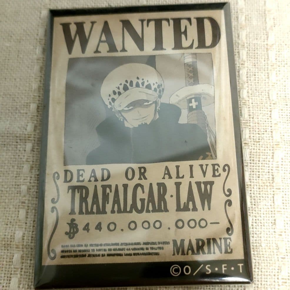 ワンピース FilmZ映画公開記念 扉絵 イラスト 原画 マグネット 非売品