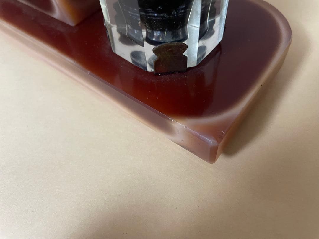 置き時計　中古　欠けあり