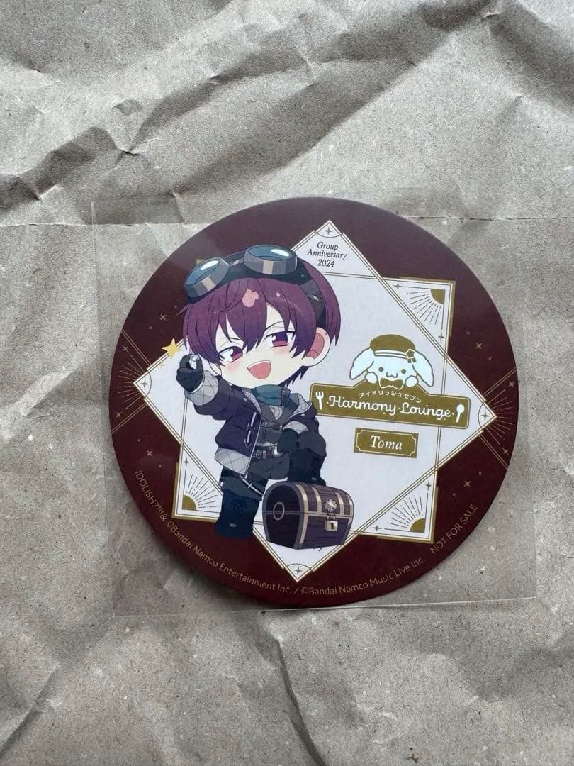 アイナナ アニカフェ コースター グループ記念日2024 ŹOOĻ トウマ