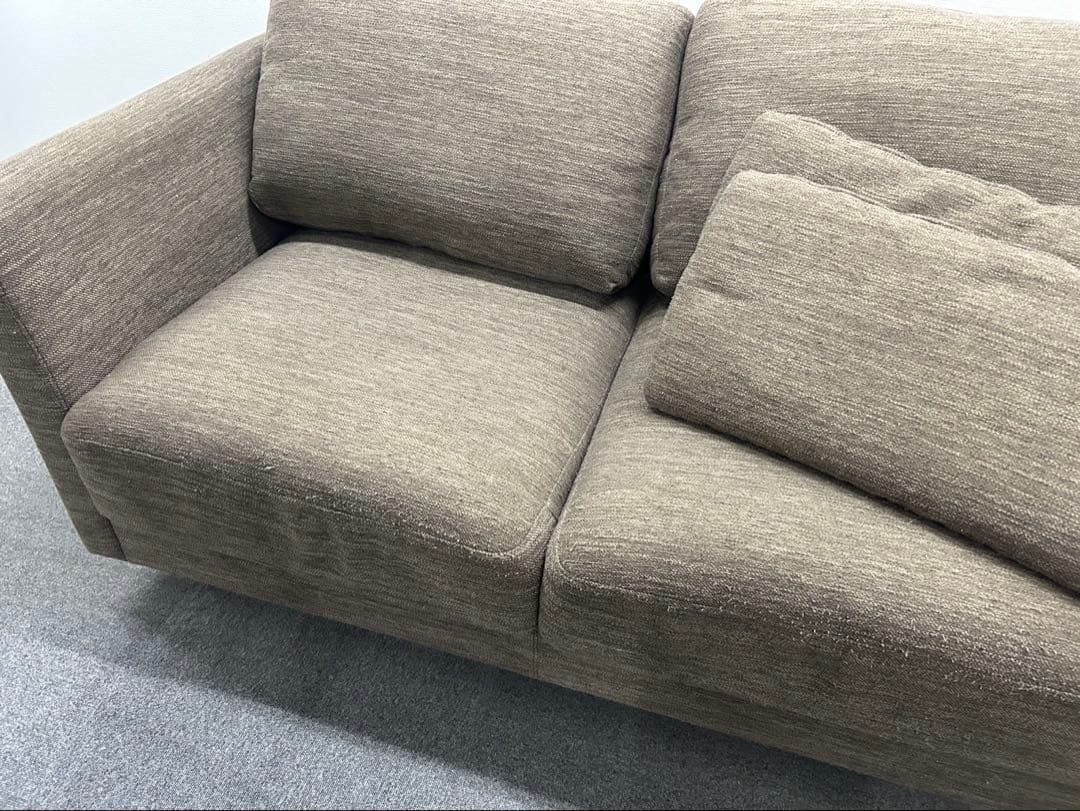 ニトリ　2人がけファブリックソファ　CA10 DR-DMO ダークモカ